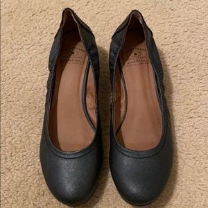 Lucky brand flats leather size 9